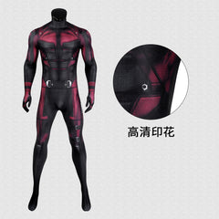 Daredevil Matt Cosplay Kostüm Trikot gedruckt Jumpsuit
