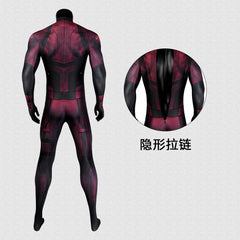 Daredevil Matt Cosplay Kostüm Trikot gedruckt Jumpsuit