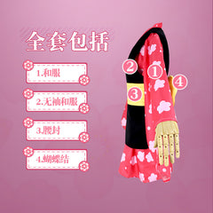 Demon Slayer Makomo Cosplay Kostüm Set