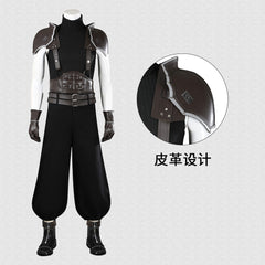 FF7 Final Fantasy VII: Rebirth Zack Fair Cosplay Kostüm volles Set