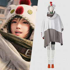 FF7 Final Fantasy VII Yuffie Kisaragi Cosplay Kostüm voller Umhang Set