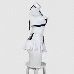 Game FF7 Final Fantasy VII: Rebirth Tifa Lockhart Cosplay Kostüm Weißer Badeanzug