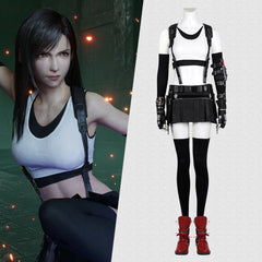 Final Fantasy VII: Rebirth Tifa Lockhart Cosplay Kostüm Set