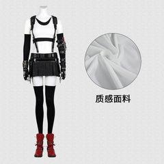 Final Fantasy VII: Rebirth Tifa Lockhart Cosplay Kostüm Set