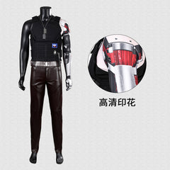 Game Cyberpunk 2077 Johnny Silverhand Cosplay Kostüm Komplettset