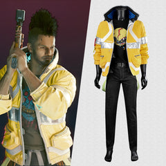Game Cyberpunk 2077 V Cosplay Kostüm voll Punk Anzug