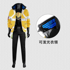 Game Cyberpunk 2077 V Cosplay Kostüm voll Punk Anzug