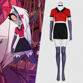 Hazbin Hotel Vaggi Cosplay Kostüm Roter Anzug