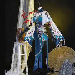 Honkai: Star Rail Ruanmei Cosplay Kostüme voller Satz von chinesischen cheongsam