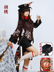 Genshin Impact Hutao Kostüm Set