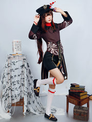 Genshin Impact Hutao Kostüm Set