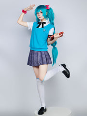 Hatsune Miku JK Kleidung Kostüm Set