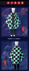 Demon Slayer Kamado Tanjiro Cosplay Costume Set