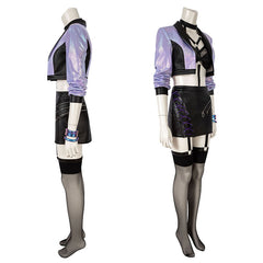 League of Legends LOL Evelynn KDA Cosplay Lied-Performance Kostüm Set