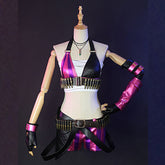 LOL League of Legends Jinx Seide stürmenden Loli Cosplay Kleidung Spiel Anime Kostüme voller Satz