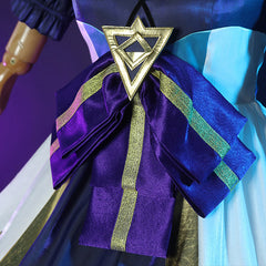 LOL League of Legends Lingrova Gwen Cosplay Kostüm Kleider Komplettset