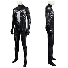 Marvel Spider-Man 2 Venom Cosplay Anzug gedruckt Strumpfhosen Kopfbedeckung Anzug Superhelden Kostüm männlich