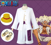 One Piece Kapitel Land der Wisteria Sonnengott Nika Luffy Cosplay Kostüm Set
