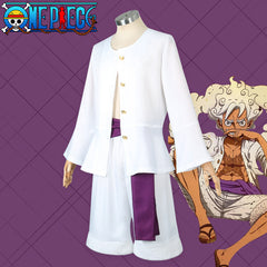 One Piece Kapitel Land der Wisteria Sonnengott Nika Luffy Cosplay Kostüm Set