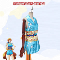 One Piece Nami Sexy Cosplay Kostüm Set