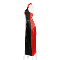Resident Evil 4 Remake Ada Wong Cosplay Kostüm komplettes Set Chinesisches Cheongsam