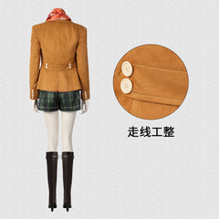 Resident Evil 4 Remake Ashley Graham Cosplay Kostüm Komplettset