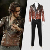 Resident Evil 4 Remake Luis Serro Cosplay Kostüm Lederjacke Jackenset