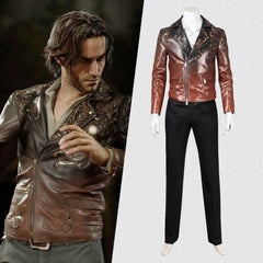 Resident Evil 4 Remake Luis Serro Cosplay Kostüm Lederjacke Jackenset