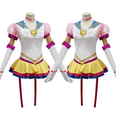 Sailor Moon Usagi Tsukino Cosplay Costume Battle Suit Full Set