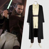Film Star Wars Episode 1-The Phantom Menace:Qui-Gon Jinn Cosplay Kostüm Umhang Set