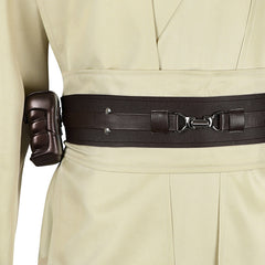Film Star Wars Episode 1-The Phantom Menace:Qui-Gon Jinn Cosplay Kostüm Umhang Set