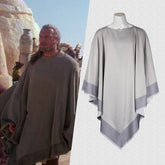 Film Star Wars Episode 1-The Phantom Menace:Qui-Gon Jinn Cosplay Kostüm Gewand Umhang