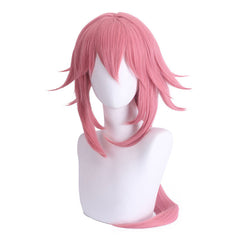 Genshin Impact Yae Miko rosa Perücke 75cm
