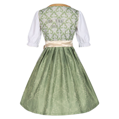 München Jacquard-Dirndl – edles Bierfest Trachtenkleid mit Spitze, DAMEN