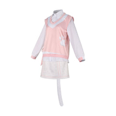 Akiyama Mizuki Project Sekai Katzen-Kostüm Cosplay Kostuem Damen Rosa