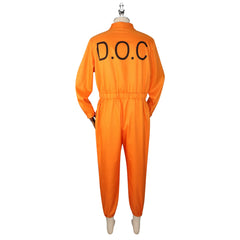 Prisoner Halloween & Mittelalter Gefangenen-Overall Cosplay Kostuem Damen