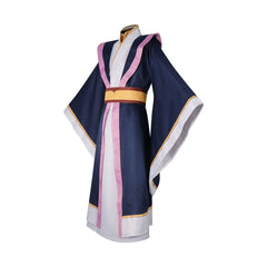 Jinshi The Apothecary Diaries Kino-Hanfu Cosplay Kostuem Damen Dunkelblau Weiß