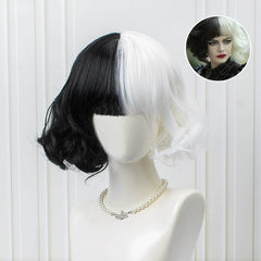 Cruella Cosplay Peruecke Damen