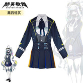 Sapphire Ribbon Hero Green Daily Dress Cosplay Kostuem Damen