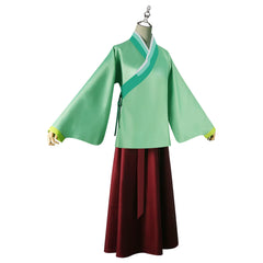 Maomao The Apothecary Diaries Hanfu-Kleid Cosplay Kostuem Damen Grün