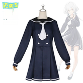 Junko Konno Zombieland Saga JK Sailor Kleid Cosplay Kostuem Damen