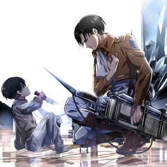 Freiheitsfluegel Jacke Attack on Titan Fluegel-Jacke Set Cosplay Kostuem Damen