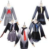 Hatsune Miku Project Sekai Bühnen-Set Cosplay Kostuem Damen Mehrfarbig