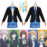 Yuko Hiiragi Ramune JK Uniform Cosplay Kostuem Damen