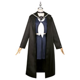 Plana Blue Archive Schul-Set Cosplay Kostuem Damen Schwarz Weiß