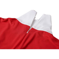 Red Ranger Power Rangers Anzug Cosplay Kostuem Damen