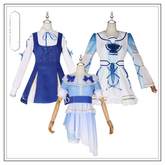 Aqours Love Live Idol Uniform Cosplay Kostuem Damen