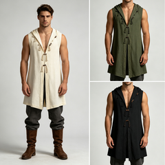Tabard-Westenkleid – wikinger Skjoldur für LARP, HERREN