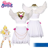 Rumi Halloween Witch Hunter K-Pop Bühnenoutfit Cosplay Kostuem Damen