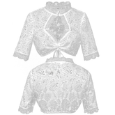 Spitzen-Dirndl-Top – Wiesn-BH-Oberteil für Oktoberfest, DAMEN
